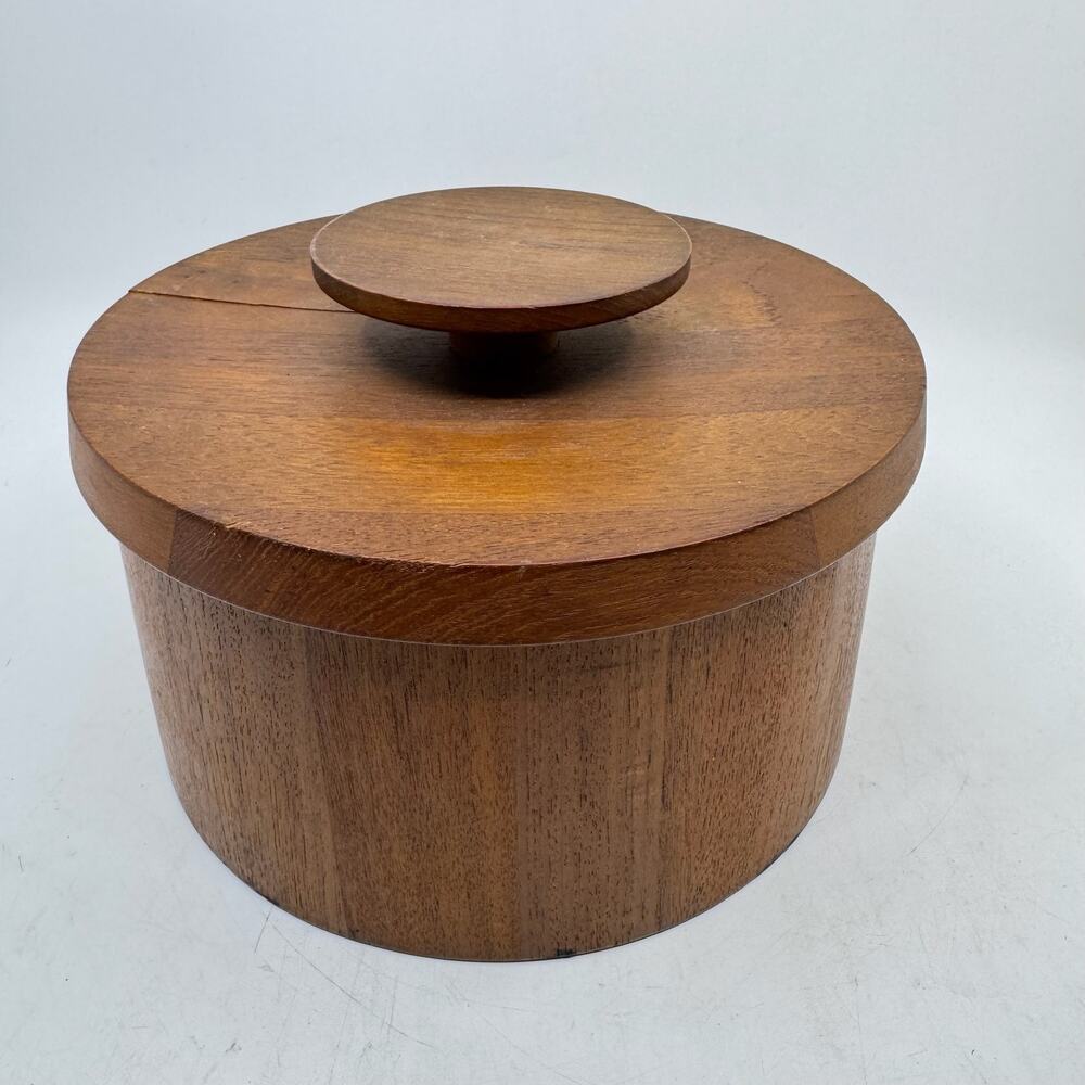 Vintage MCM Danish Jens Quistgaard Dansk Teak Ice Bucket